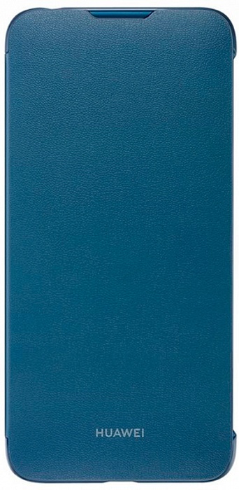 Чехол-книжка Flip cover для Huawei y9 2019 (синий)